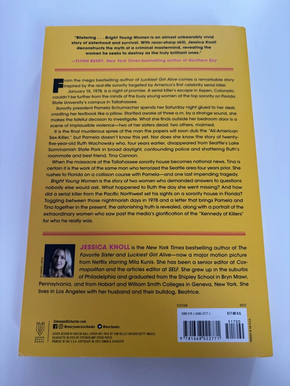 Jessica — Bright Young Women Hardcover-Style Yellow & Pink Cover